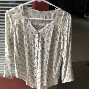 Long sleeve blouse